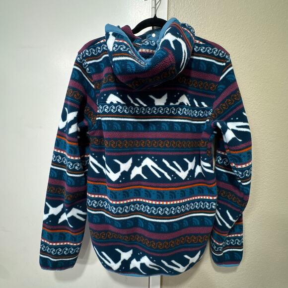 The North Face Carbondale Fleece 1/4 Snap Jacket Men’s Small Summit Navy - Picture 10 of 11